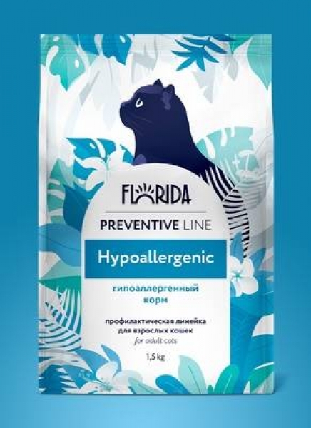 Florida Preventive Line Hypoallergenic сухой корм для кошек "Гипоаллергенный"